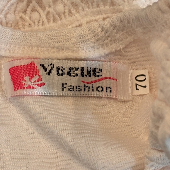 Vogue Bubble Romper Vintage Style with dazzles comes with headband 6/12 months - Picture 8 of 8